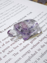 Load image into Gallery viewer, Tiny Amethyst Turtle
