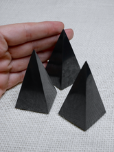 Load image into Gallery viewer, Tall Shungite Pyramid
