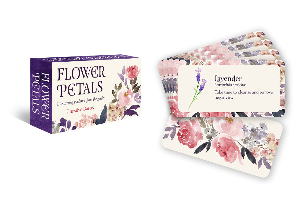 Flower Petals Affirmation Cards