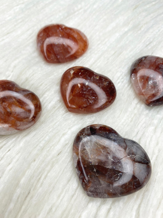 Iron In Quartz Heart