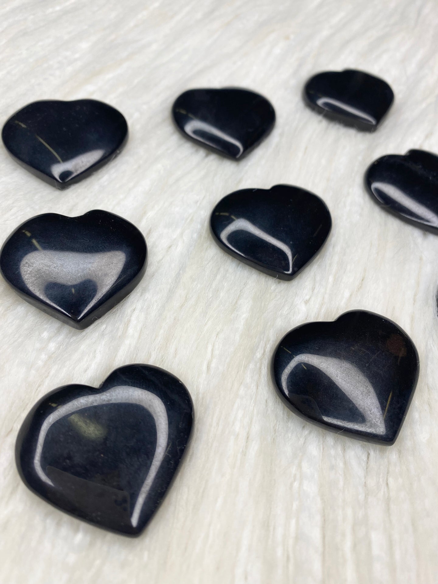 Black Tourmaline Heart