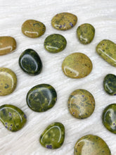 Load image into Gallery viewer, Stichtite in Serpentine/ Atlantisite Small Flat Stone
