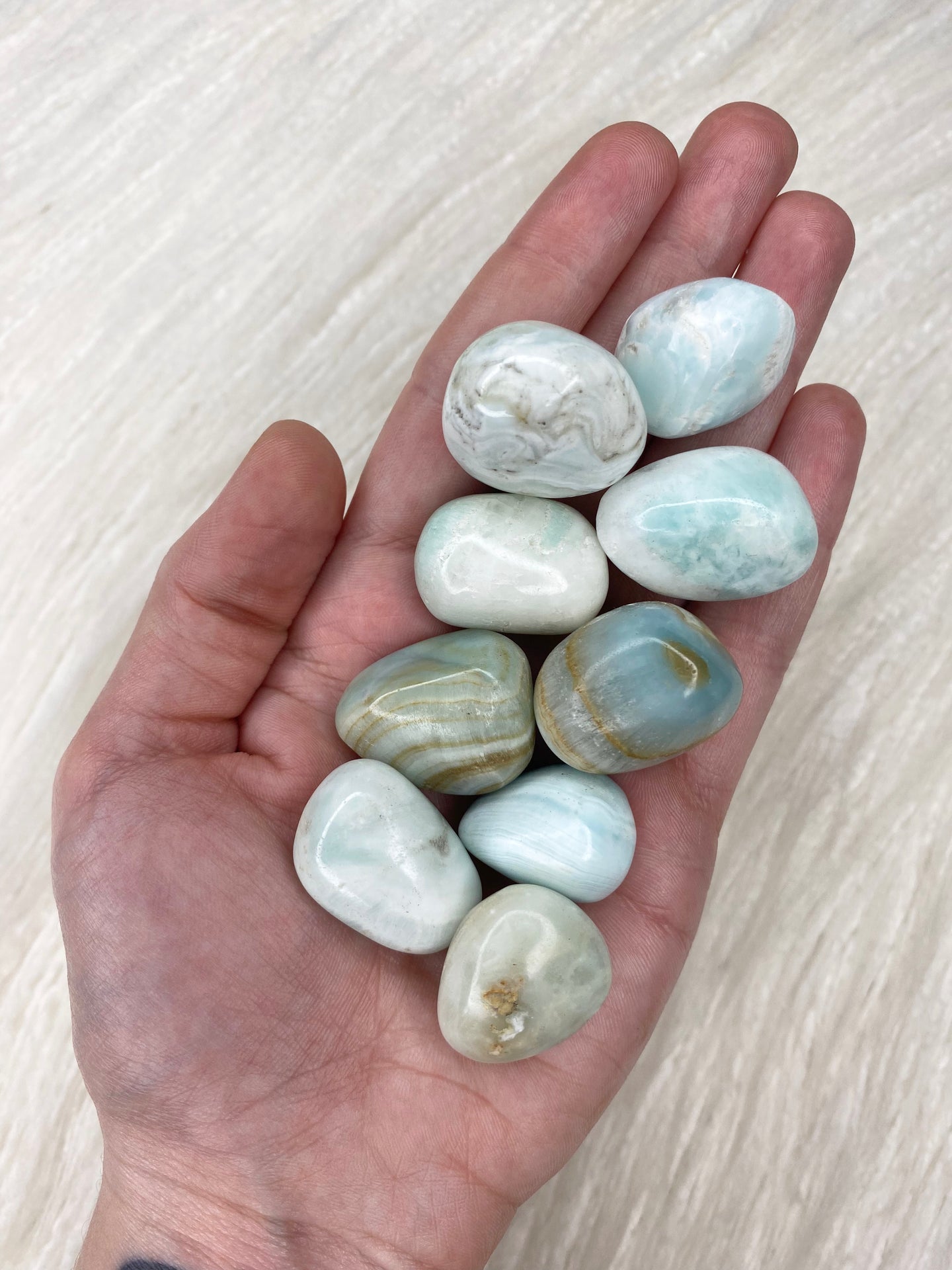 Hemimorphite Larg Tumbled Stone