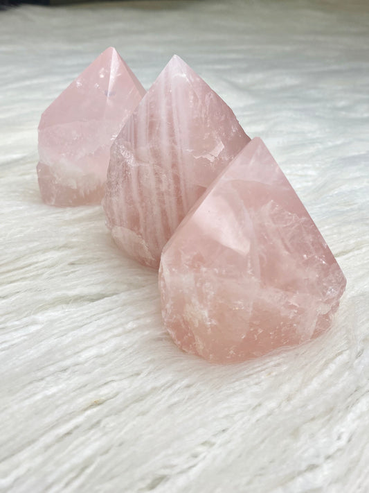 Rose Quartz Rough Point