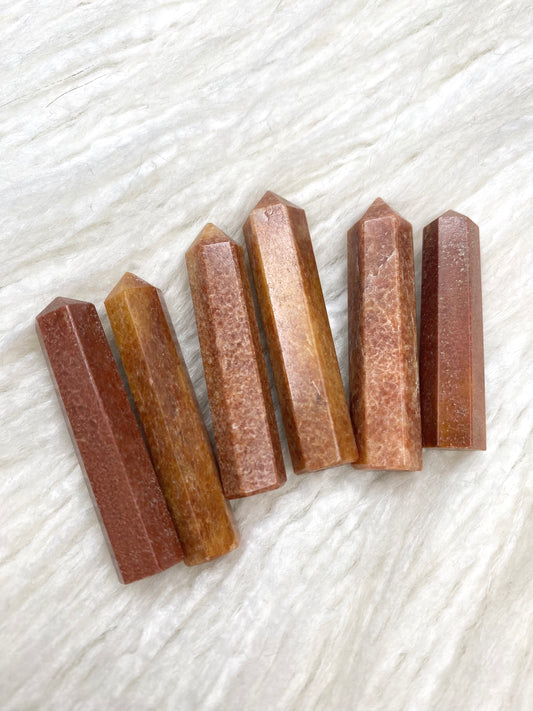 Orange Calcite Mini Point