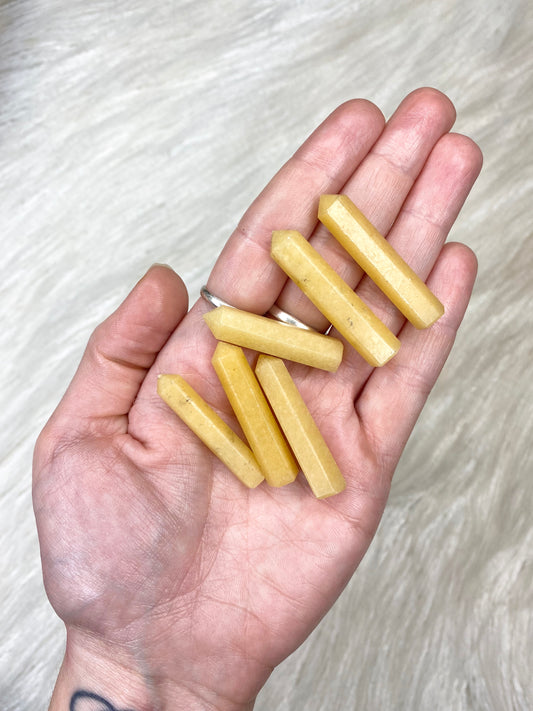 Honey Calcite Mini Point