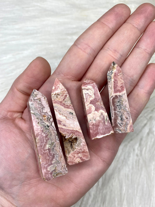Rhodochrosite Point