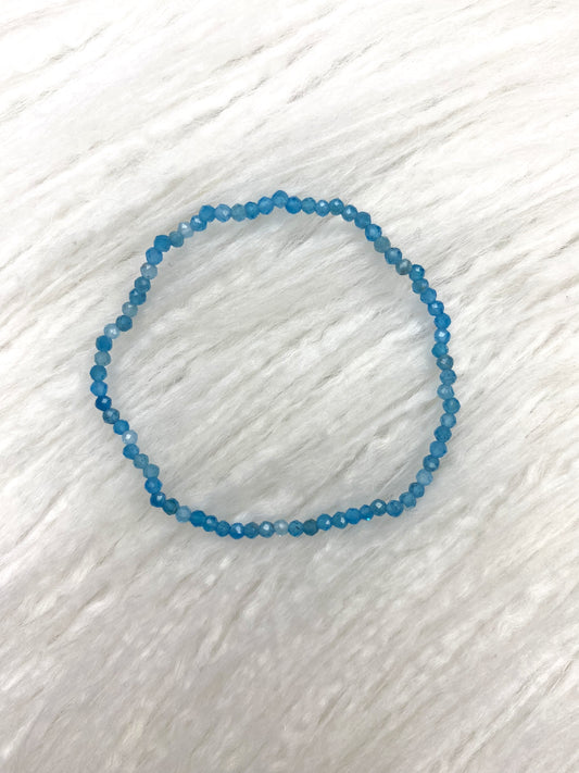 Apatite Faceted Bracelet