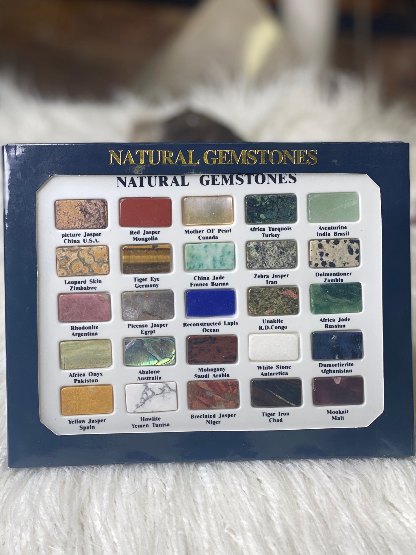 Gemstone Chart