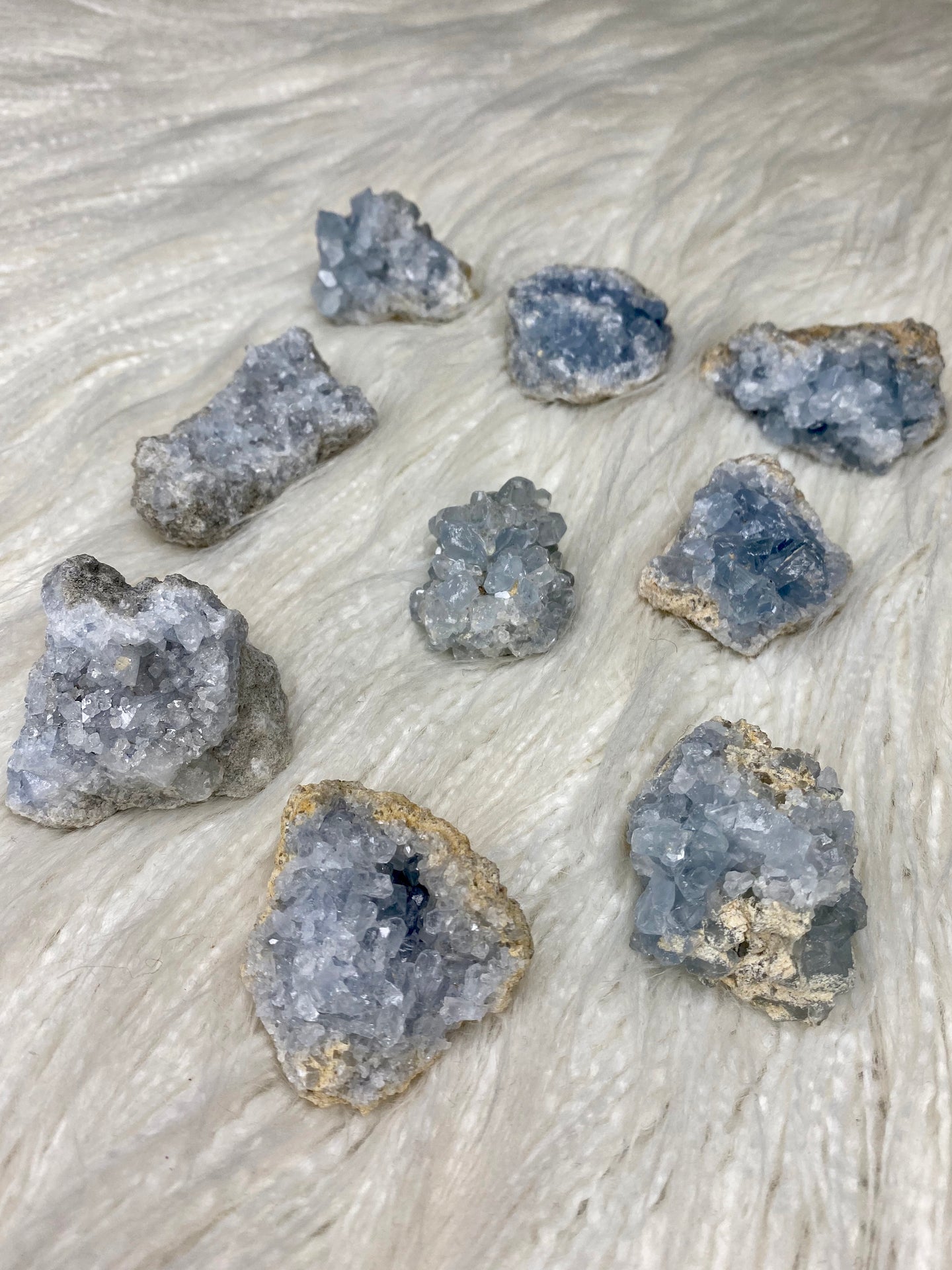 Celestite Cluster