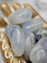 Load image into Gallery viewer, Celestite tumbled stones
