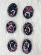 Load image into Gallery viewer, Rhodonite Palm Stone
