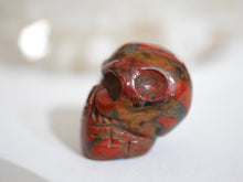 Load image into Gallery viewer, Mini Red Jasper Skull Carving
