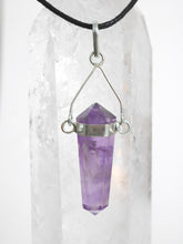 Load image into Gallery viewer, Amethyst dt point necklace

