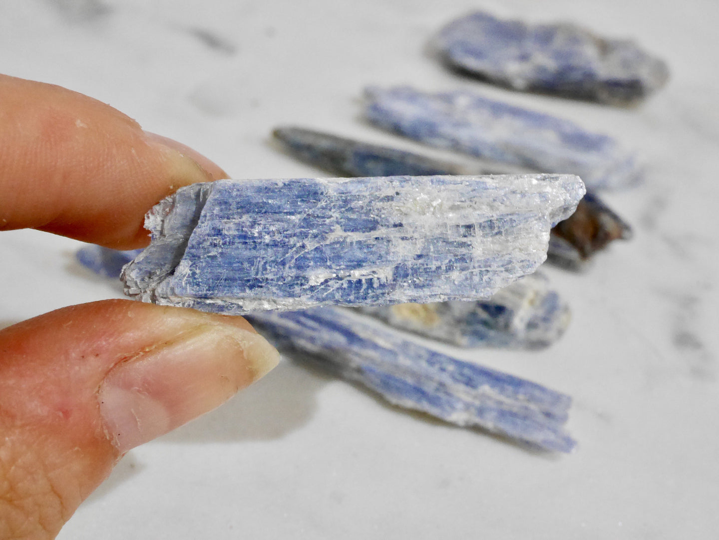 Raw blue Kyanite