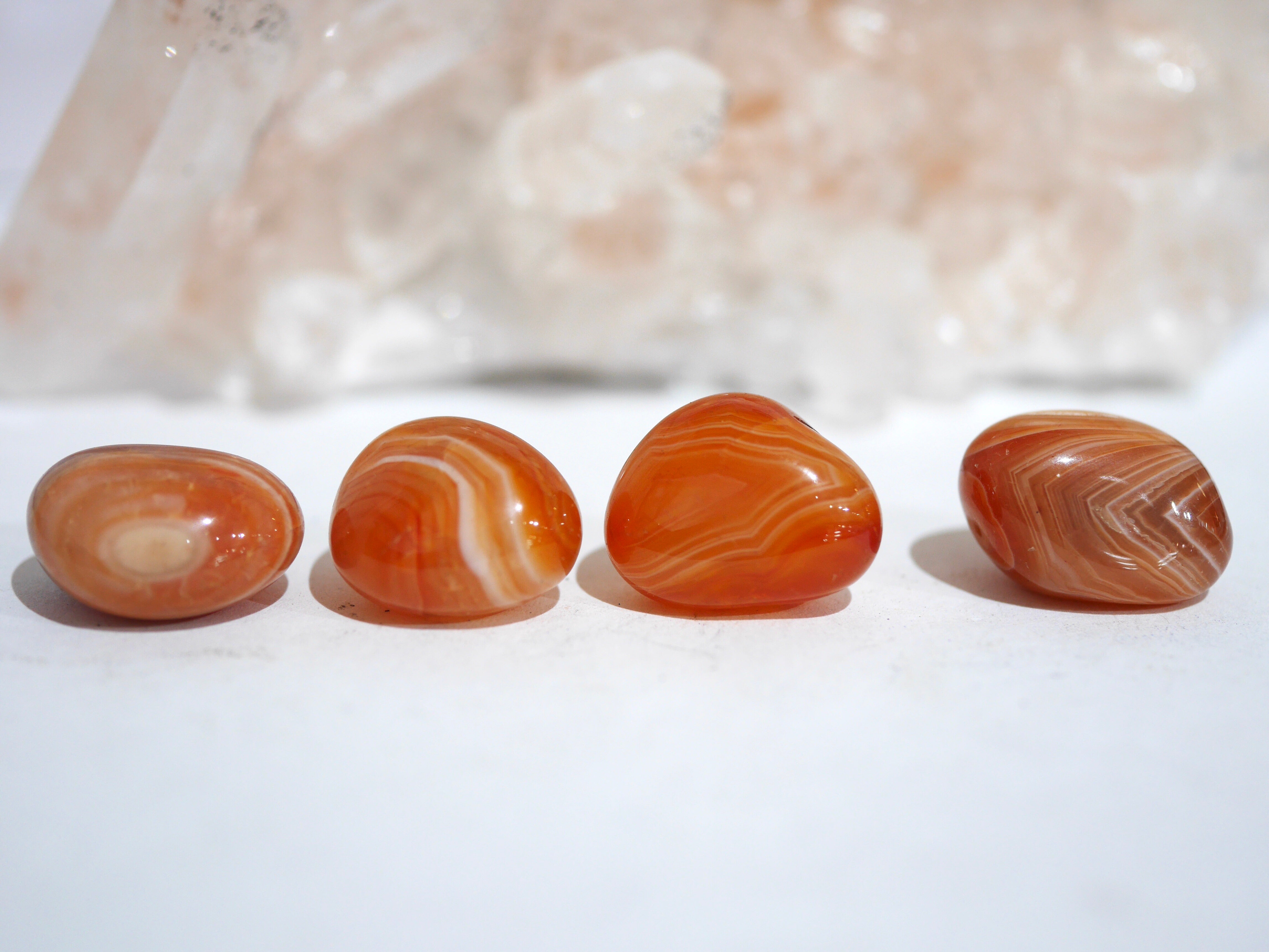 Carnelian Tumbled Stone – Mineralism