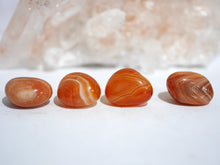 Load image into Gallery viewer, Carnelian tumbled stone
