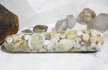 Load image into Gallery viewer, Conglomerate stone crystal massage wand
