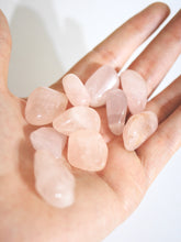 Load image into Gallery viewer, Rose Quartz tumbled stone
