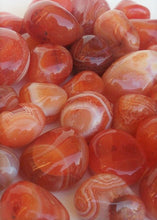 Load image into Gallery viewer, Carnelian tumbled stone - mineralism - 
